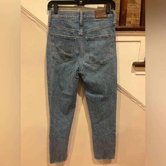 Madewell Perfect Vintage Jean in Enmore Wash Raw Hem Edition - Picture 8 of 9